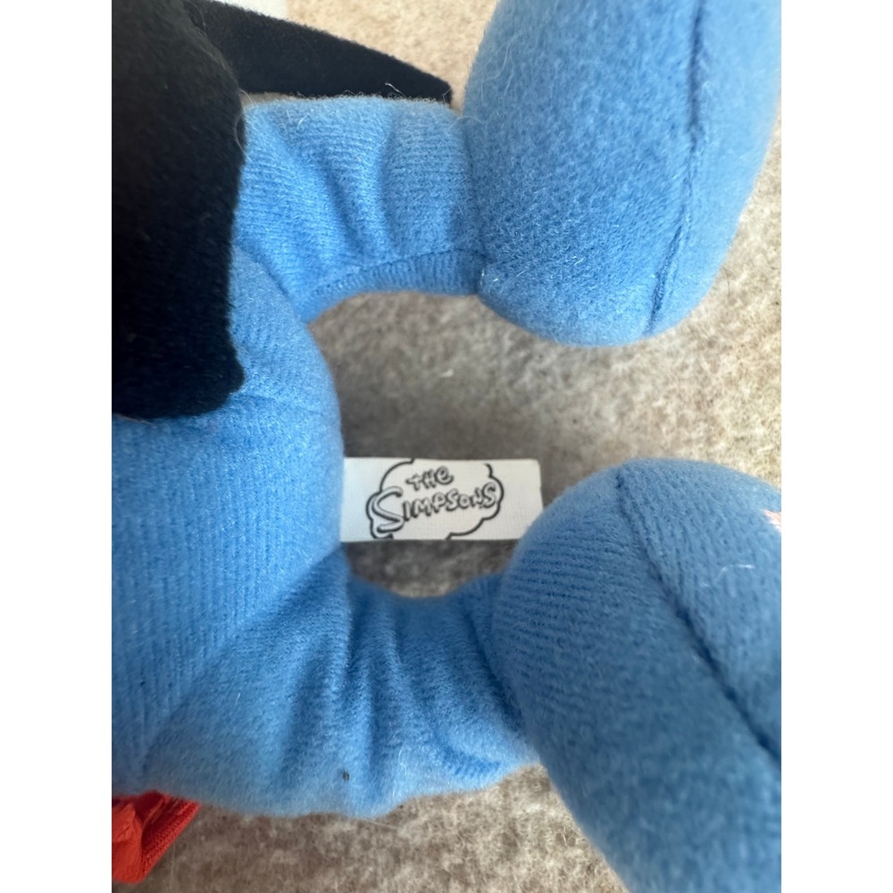 The Simpsons Bart Simpson Itchy & Scratchy Show TV Plush Set 4pc Toy Collectible - Picture 4 of 13